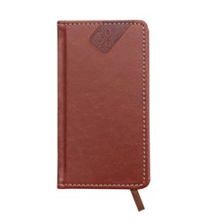 Zobrazit detaily pro TOP MANAGER 2026, kapesní hnědý prošív. diář Obrázky: TOP MANAGER 2026, kapesní hnědý prošív. diář